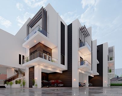 6 Unit of 4 Bedroom Terrace Apartment - Ademuyiwa Adedotun